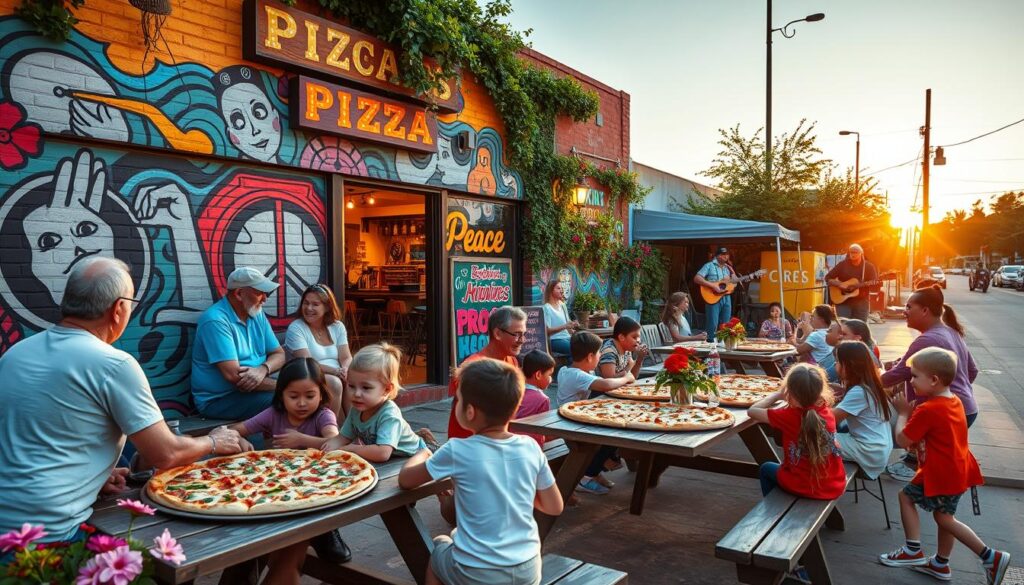 Woodstock Pizza community involvement