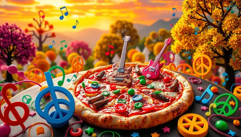 Woodstock Pizza music