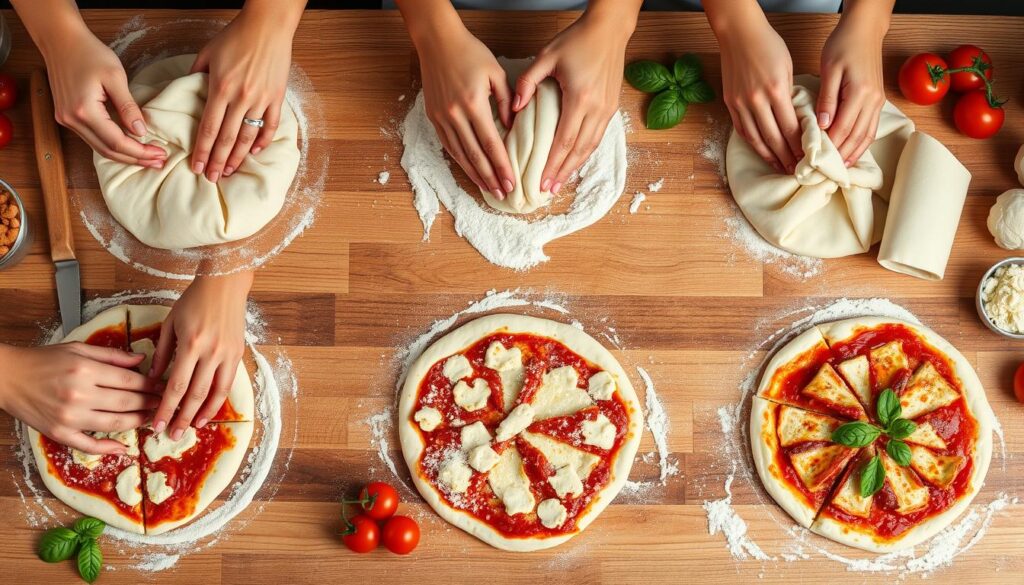 pizza shaping techniques