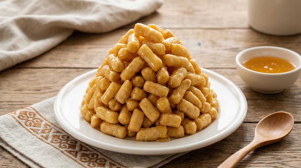 Башкирский чак-чак - традиционный национальный десерт