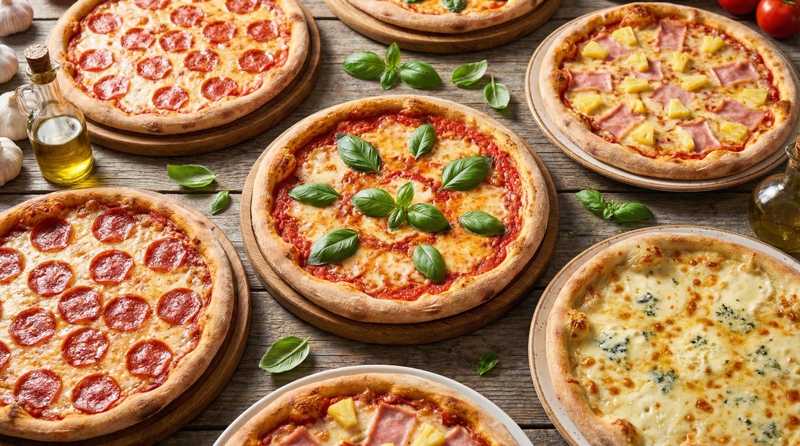 Популярные виды пиццы в мире