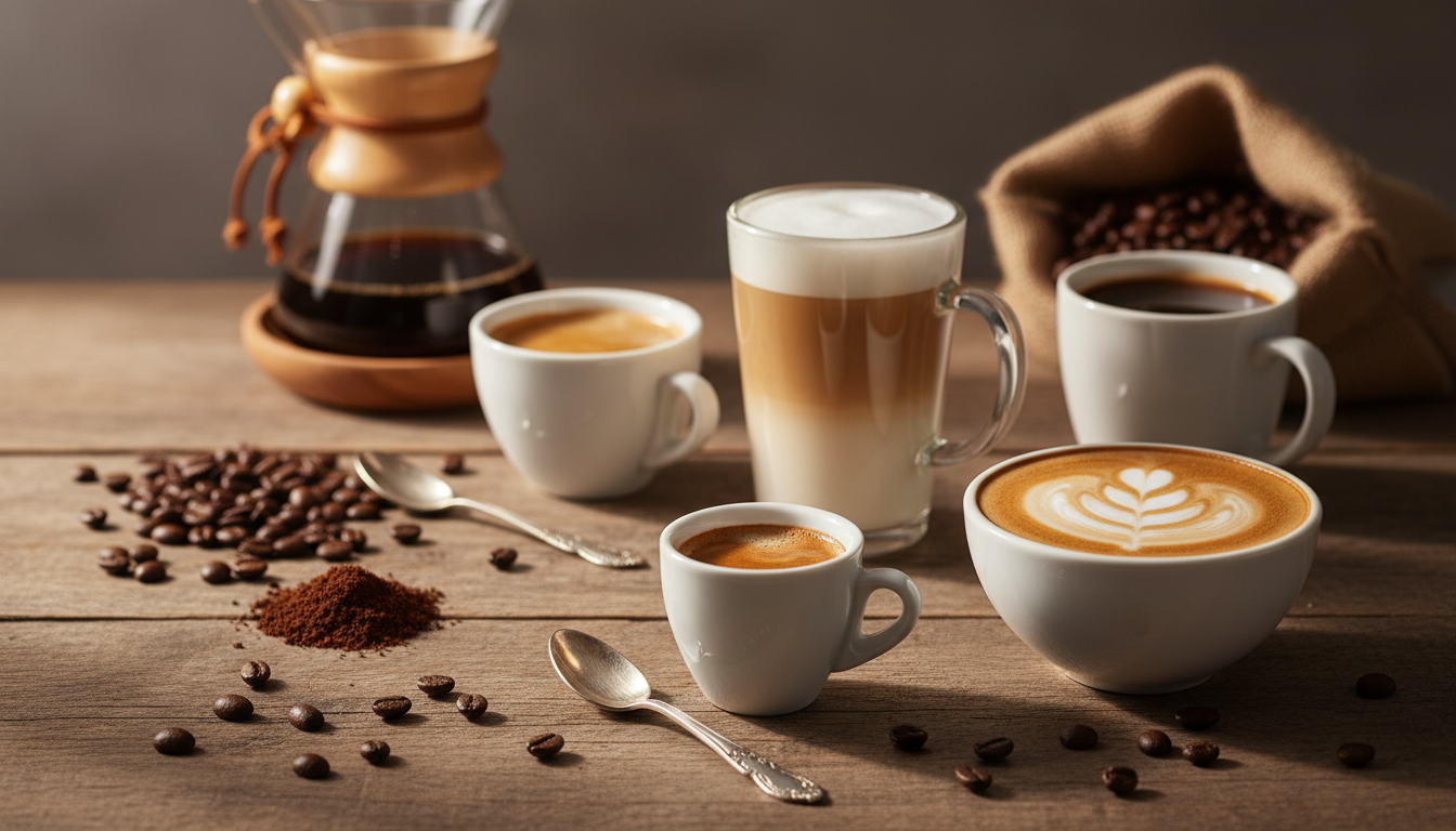 Типы кофе: полный гид по кофейным напиткам