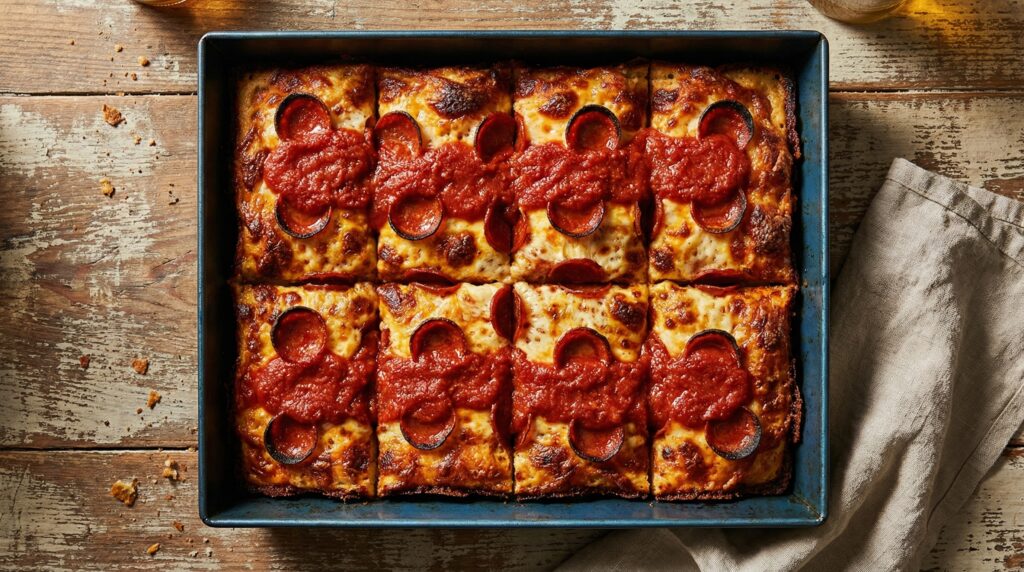 Detroit style pizza - top trend 2026
