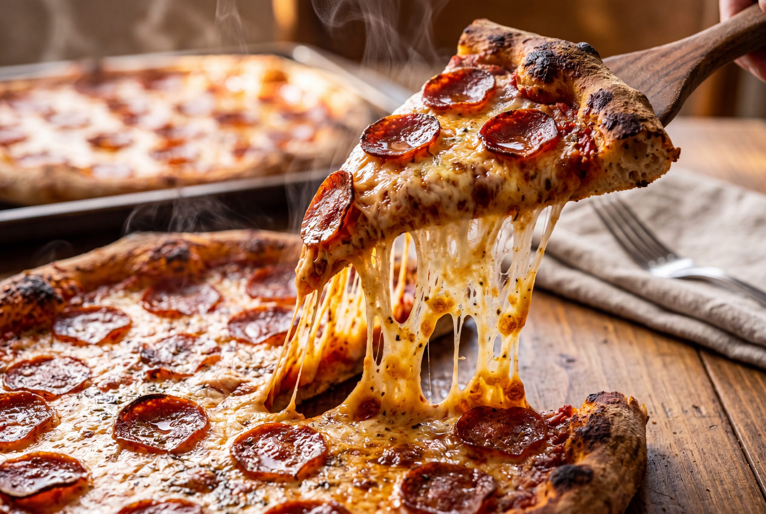 Pizza Cheese Stretch