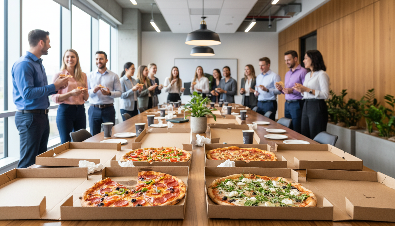Corporate Pizza Party