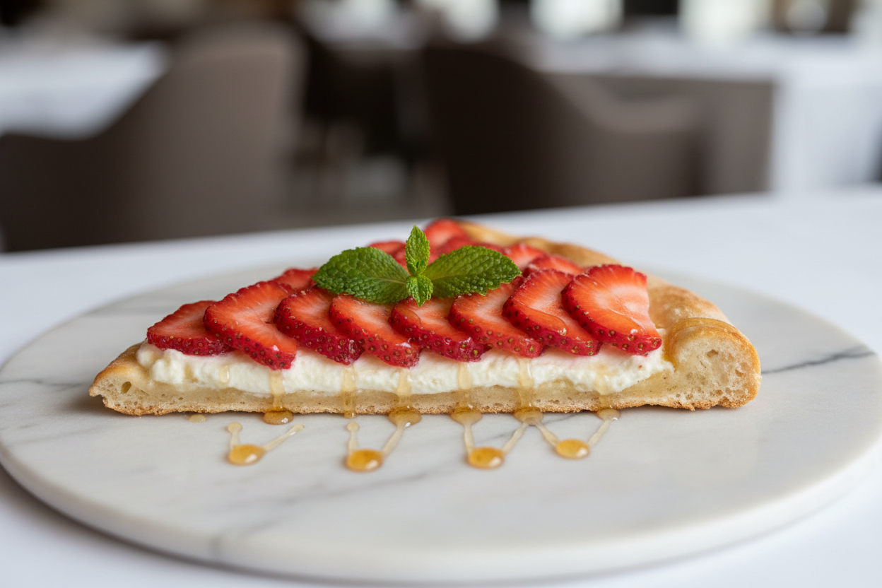 Dessert Pizza Close-up