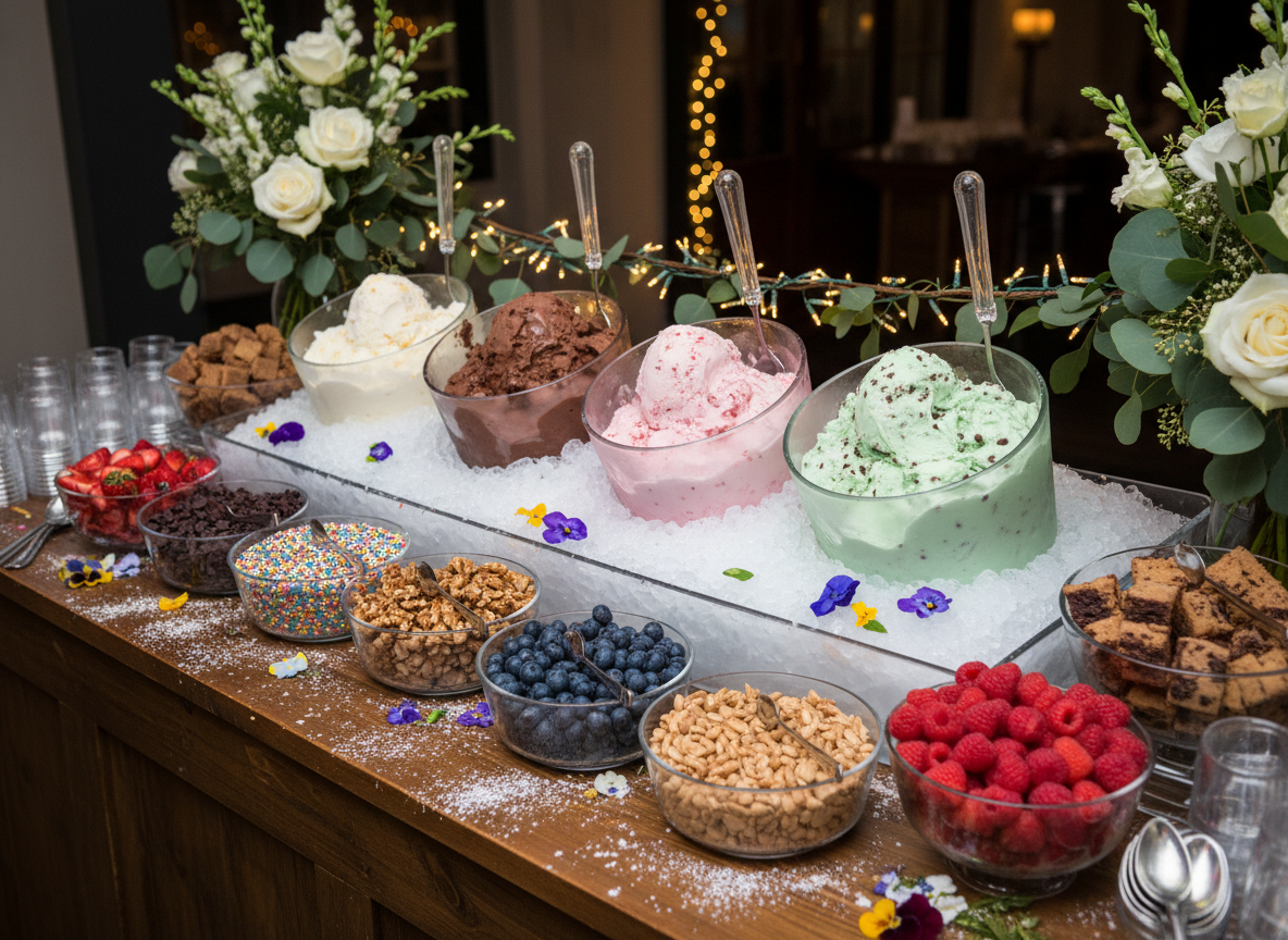Ice Cream Dessert Bar
