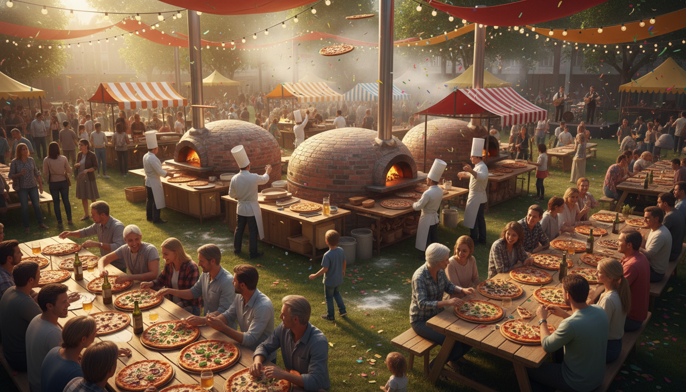 Pizza Festival Scene