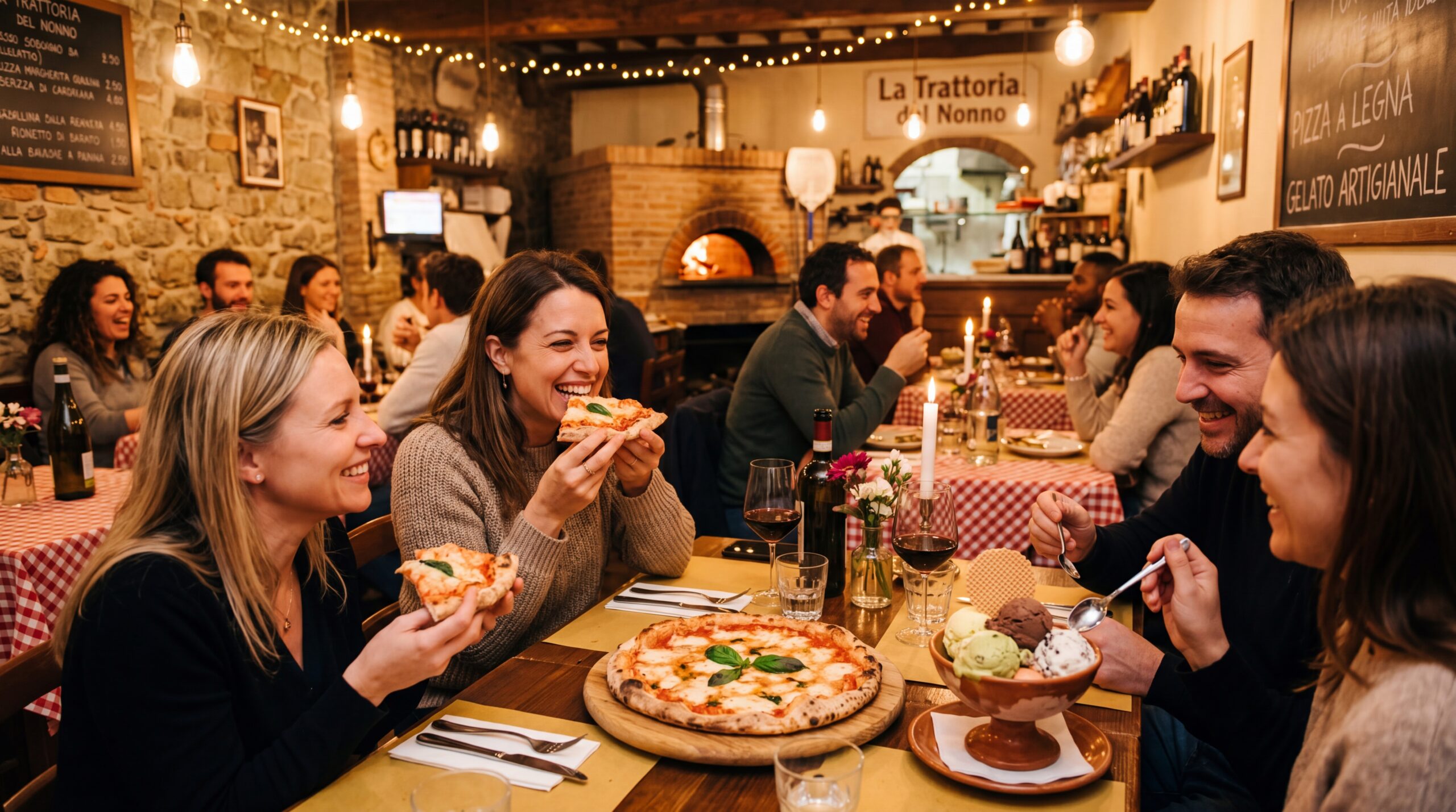 Italian Restaurant Setting